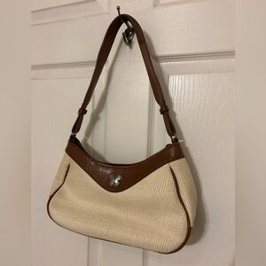 Bueno Brown and Cream Shoulder Bag